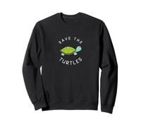 Save The Turtles | Respectueux de l'environnement Sweatshirt