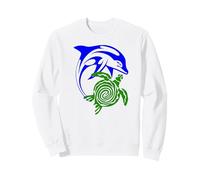 Save The Turtles Sea Dauphin Coral Reef Ocean Nature Lover Sweatshirt