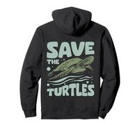 Save The Turtles Sea Turtle Conservation Sweat à Capuche