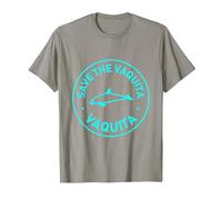 Save The Vaquitas - Superbe Design Mignon marsouin - Terre Marine T-Shirt, Homme, Ardoise, M