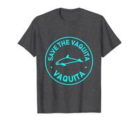 Save The Vaquitas - Superbe Design Mignon marsouin - Terre Marine T-Shirt, Homme, Chiné Foncé, 4XL