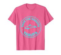 Save The Vaquitas - Superbe Design Mignon marsouin - Terre Marine T-Shirt, Homme, Rose Chiné, XXL