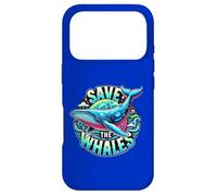 Save The Whales - Art Baleine à Bosse Coque pour iPhone 17 Pro