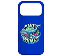 Save The Whales - Art Baleine à Bosse Coque pour iPhone 17 Pro Max
