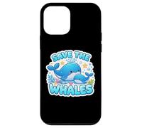 Save The Whales Lover Earth Day Environment Ecology Cute Kid Coque pour iPhone 12 Mini