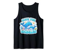 Save The Whales Lover Earth Day Environment Ecology Cute Kid Débardeur