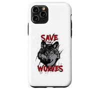 Save The Wolves Sauvez Les Loups Coque pour iPhone 11 Pro