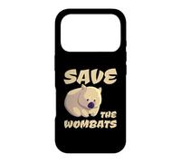 Save The Wombats Australie Animaux Feu Pray for Australia Coque pour iPhone 17 Pro