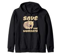 Save The Wombats Australie Animaux Feu Pray for Australia Sweat à Capuche