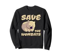 Save The Wombats Australie Animaux Feu Pray for Australia Sweatshirt