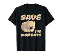 Save The Wombats Australie Animaux Feu Pray for Australia T-Shirt
