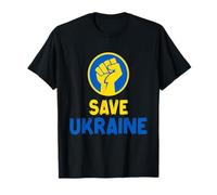 Save Ukraine Support de Poing pour t-Shirt avec Ukraine T-Shirt