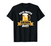 Save Water, Drink Beer Drinking Pun Joke T-Shirt