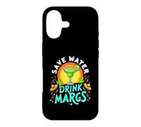 Save Water Drink Margs Alcool Margarita Mexicains Adulte Coque pour iPhone 17