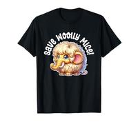 Save Woolly Mice Souris en laine amusante Motif dessin animé T-Shirt