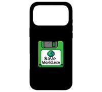 Save World Earth Day Disquette d'ordinateur Geek Garçon Homme Femme Coque pour iPhone 17 Pro Max