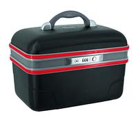 SAVEBAG - Ashoka - Vanity Rigide - Noir/Rouge - 34 X 20 X 23 cm - 1,6kg - 13L