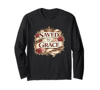 Saved by Grace Christian Angel Inspiring Ephesians 2:8 Article Manche Longue