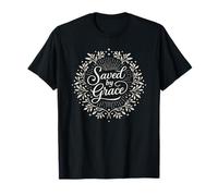 Saved by Grace Couronne de Foi chrétienne T-Shirt