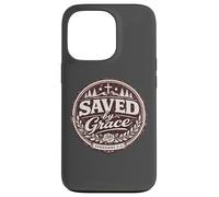 Saved by Grace Ephesians 2:8 Bible chrétienne Faith Design Coque pour iPhone 13 Pro