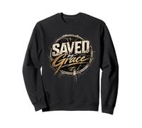 Saved by Grace Ephesians 2:8 Design d'inspiration chrétienne Sweatshirt