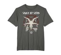 Saved by Satan I Satanic Nun I Occult Baphomet T-Shirt