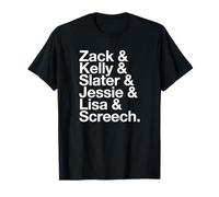 Saved By The Bell Zack & Kelly & Slater etc T-Shirt