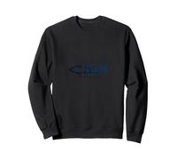 Saved by Yeshua Christian Faith Inspiration pour Homme Sweatshirt, Unisexe pour Adultes, Noir, XL