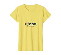 Saved by Yeshua Christian Faith Inspiration pour Homme T-Shirt, Femme, Citron, XS