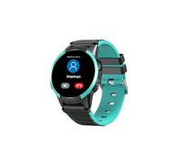 Savefamily enfant Slim GPS 32 mm avec bracelet noir et vert