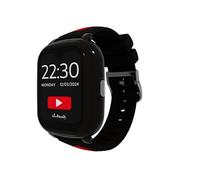 SaveFamily Iconic Plus 2- Montre Connectée pour Enfant avec GPS, Appels, Vidéo, IA, SOS, Whatsapp, Spotify… Modèle Streamer