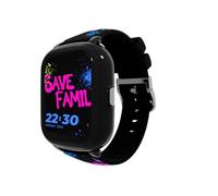 SaveFamily Iconic Plus 2 | Montre Connectée pour Enfant avec Localisateur GPS, Appels, Vidéo, IA, Bouton SOS, Whatsapp, Spotify, Thermomètre | Carte SIM Incluse - Modèle Street Style