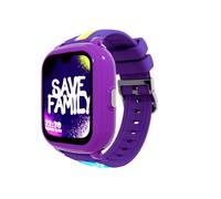 Savefamily Iconic Plus 2 Kids Gps And Calling Ip67 850mah Battery Ai Graffiti Smartwatch Violet