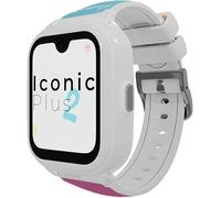 SaveFamily Iconic Plus 2. Montre intelligente pour enfants avec GPS, appels, appels vidéo, AI, SOS... Whatsapp, Spotify, thermomètre, bracelets interchangeables. (Iconic 2 Plus, Color Pop)