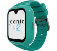 SaveFamily ICONIC PLUS 4G - Montre Connectée GPS pour Enfants avec WhatsApp, Appels Vidéo, Musique, Bluetooth, App Store. Montre Sécurisée (Mint, Iconic 2 Plus)