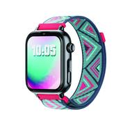 SaveFamily SaveWatch Plus 2 | Montre pour Enfant GPS, Appels, Whatsapp, App Store - Cadran Noir et Bracelet en Tissu Tribeca