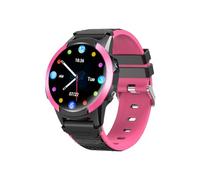 SaveFamily Slim 4G | Montre Connectée pour Enfant avec Localisateur GPS, Appels, Vidéo, Chat, Bouton SOS, Chronomètre | Couleur Rose