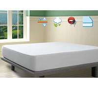 Savel - Protège-Matelas | Coton | Flanelle | Imperméable | 90x200cm Blanc