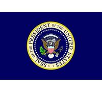 Savent, U.S.A. Drapeau avec Emblème Président USA - 20 x 30 cm