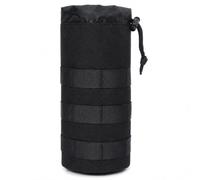 Savento Sac de Bouteille d'eau Tactique, Porte Gourde en Nylon 1000D avec Pochette De Rangement, Support Hydratation pour Randonnée, Vélo Et Sport