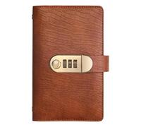 SAVERING Challenge Book - Cash Money Saving Planner avec combinaison Lock, Organisateur de budget de 100 pages vintage pour les débutants, étudiants, couples, femmes, la famille, le suivi