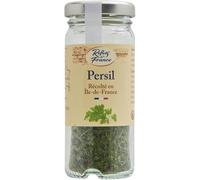 Saveur authentique du potager français avec REFLETS DE FRANCE Persil en feuilles, récolté en Île-de-France, pot en verre de 9g - Lot de 4