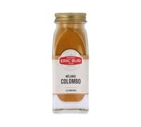 Saveur authentique pour vos mijotés avec le Mélange Colombo ERIC BUR, épices fines et gourmandes en pot verre de 55g - Lot de 3