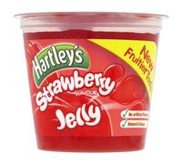 Saveur de fraises Gelée de Hartley 12 x 125gr