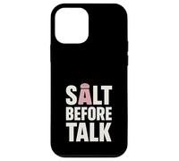Saveur de mème NaCl, Accro au Sodium Salt Lover, Fanatic Kitchen Coque pour iPhone 12 Mini