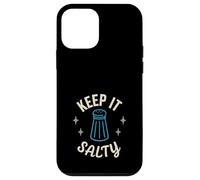 Saveur de mème NaCl, Accro au Sodium Salt Lover, Fanatic Kitchen Coque pour iPhone 12 Mini