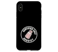 Saveur de mème NaCl, Accro au Sodium Salt Lover, Fanatic Kitchen Coque pour iPhone XS Max