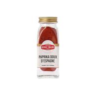 Saveur délicate et belle couleur pour vos plats, ERIC BUR Paprika Doux d'Espagne, Épice gourmande en pot en verre de 43g - Lot de 3