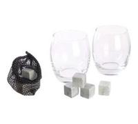 Saveur Et Degustation - Coffret 2 verres et pierres à whisky Transparent G