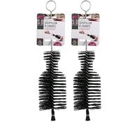 Saveur Et Degustation Goupillon pour carafe 41 cm Noir Lot de 2